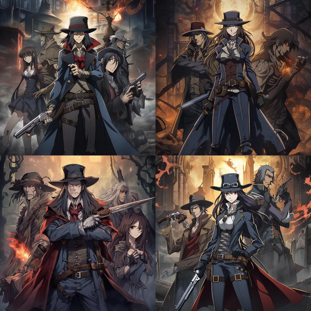 Helsing style, Midjourney V5, render 1 of 4