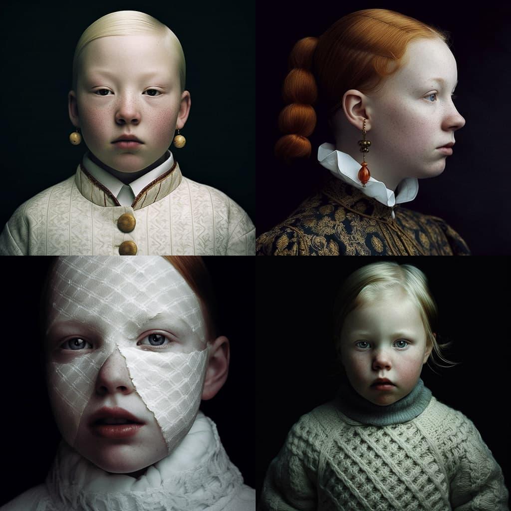 Hendrik Kerstens style, Midjourney V5, render 1 of 4