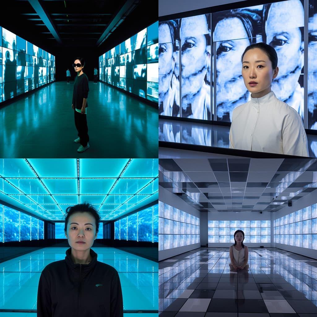 Hito Steyerl style, Midjourney V5, render 1 of 4