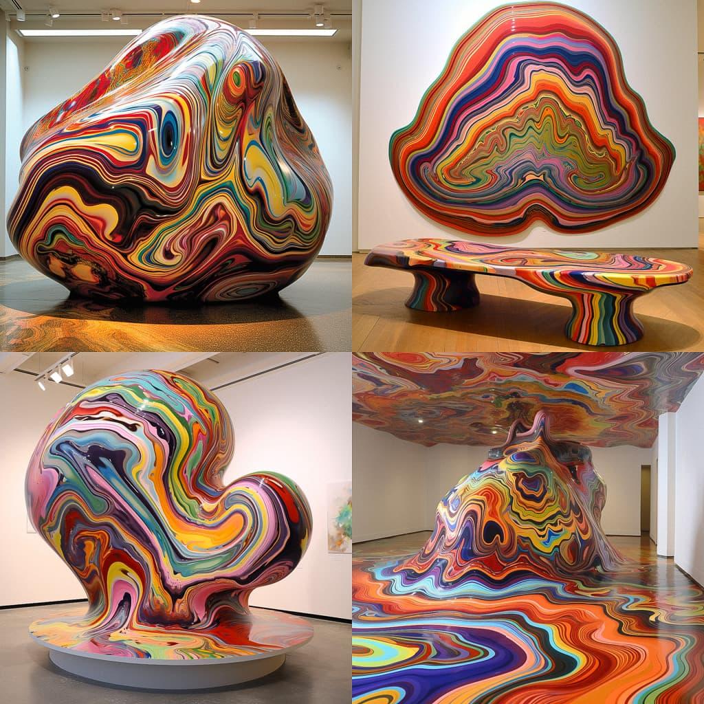 Holton Rower style, Midjourney V5, render 1 of 4