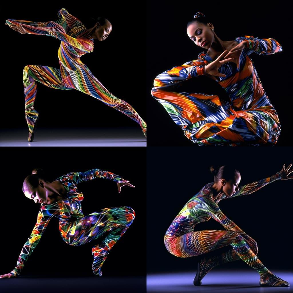 Howard Schatz style, Midjourney V5, render 1 of 4