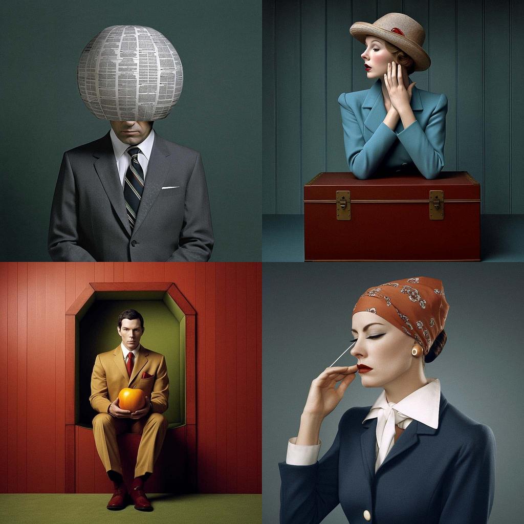 Hugh Kretschmer style, Midjourney V5, render 1 of 4