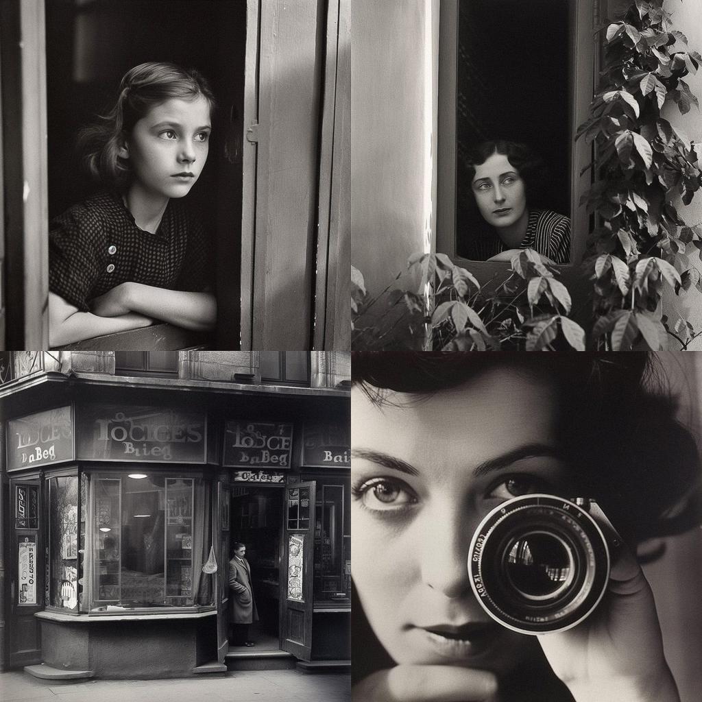 Ilse Bing style, Midjourney V5, render 1 of 4