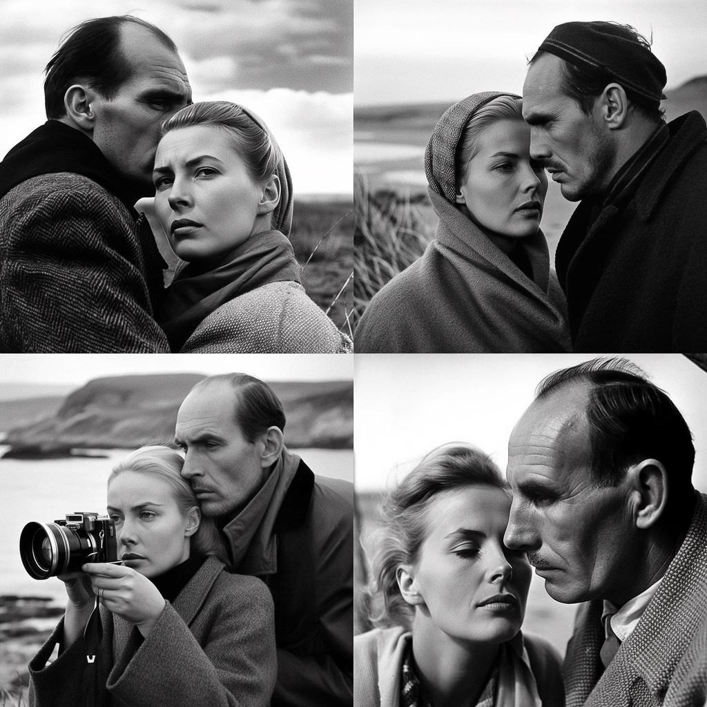 Ingmar Bergman style, Midjourney V5, render 1 of 4