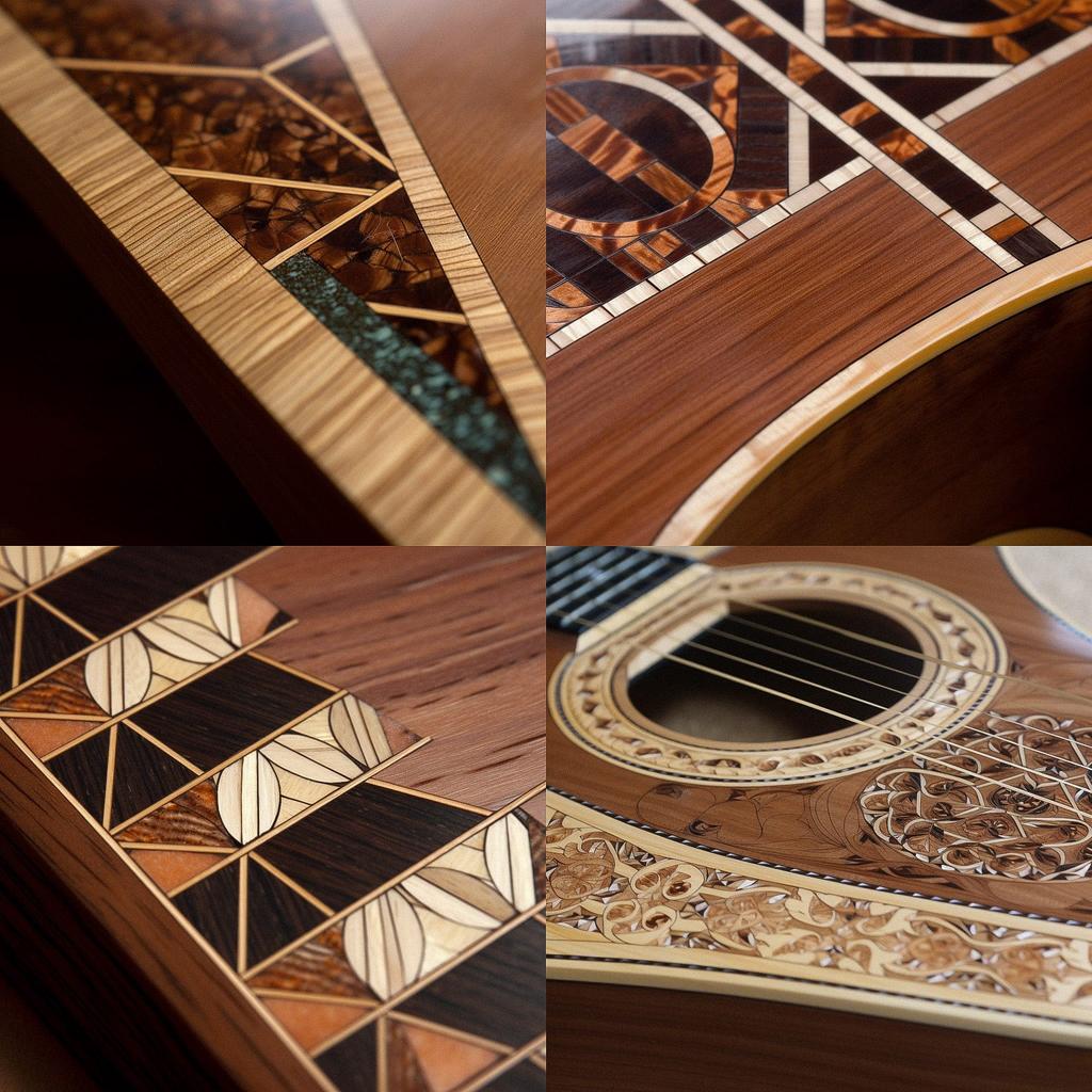 Inlay style, Midjourney V5, render 1 of 4