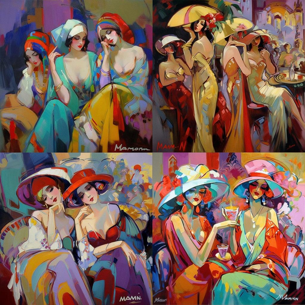 Isaac Maimon style, Midjourney V5, render 1 of 4