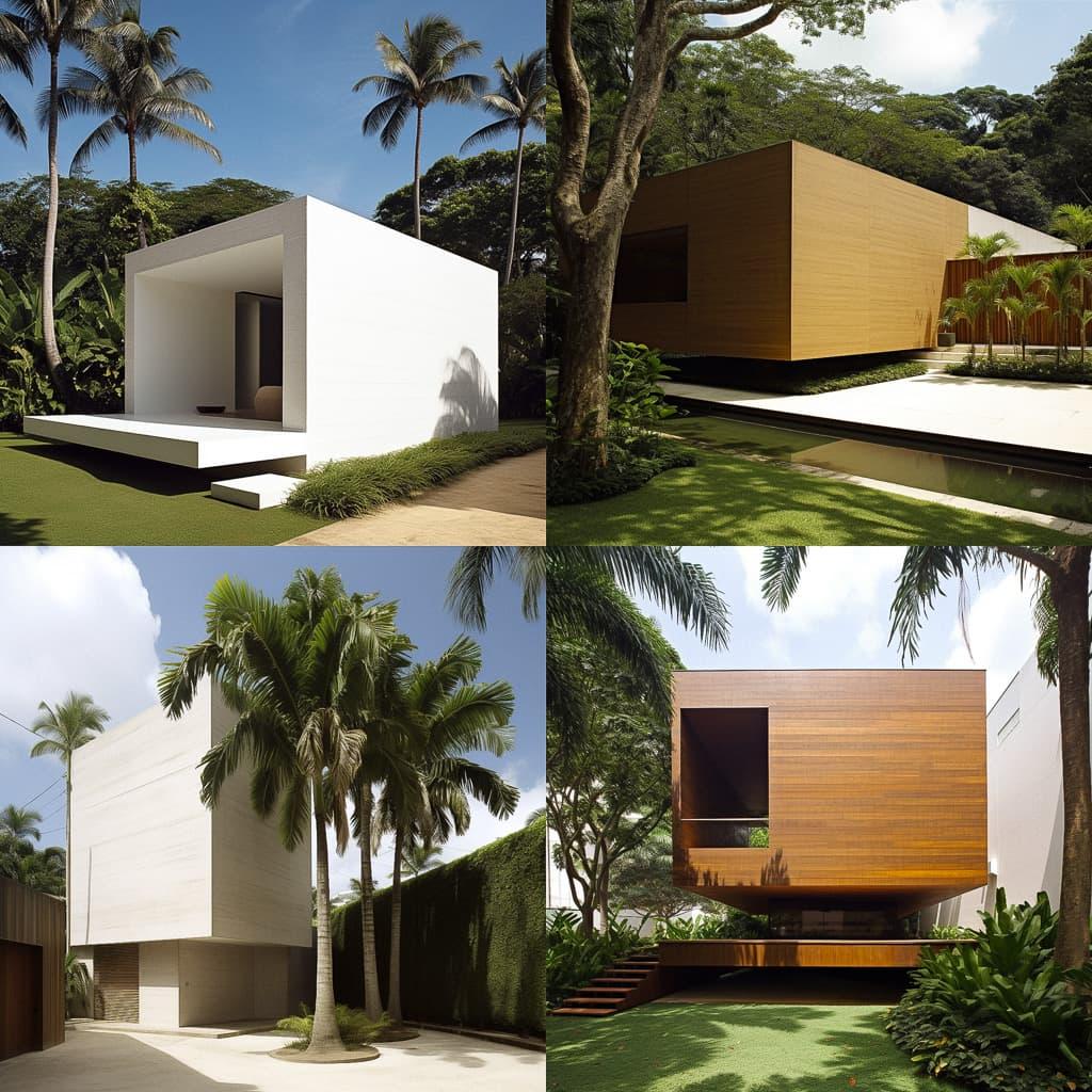 Isay Weinfeld style, Midjourney V5, render 1 of 4