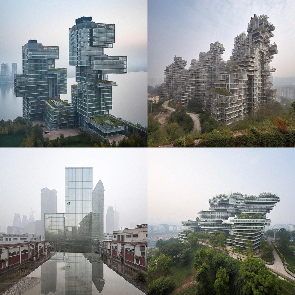 Iwan Baan style, Midjourney V5, render 1 of 4