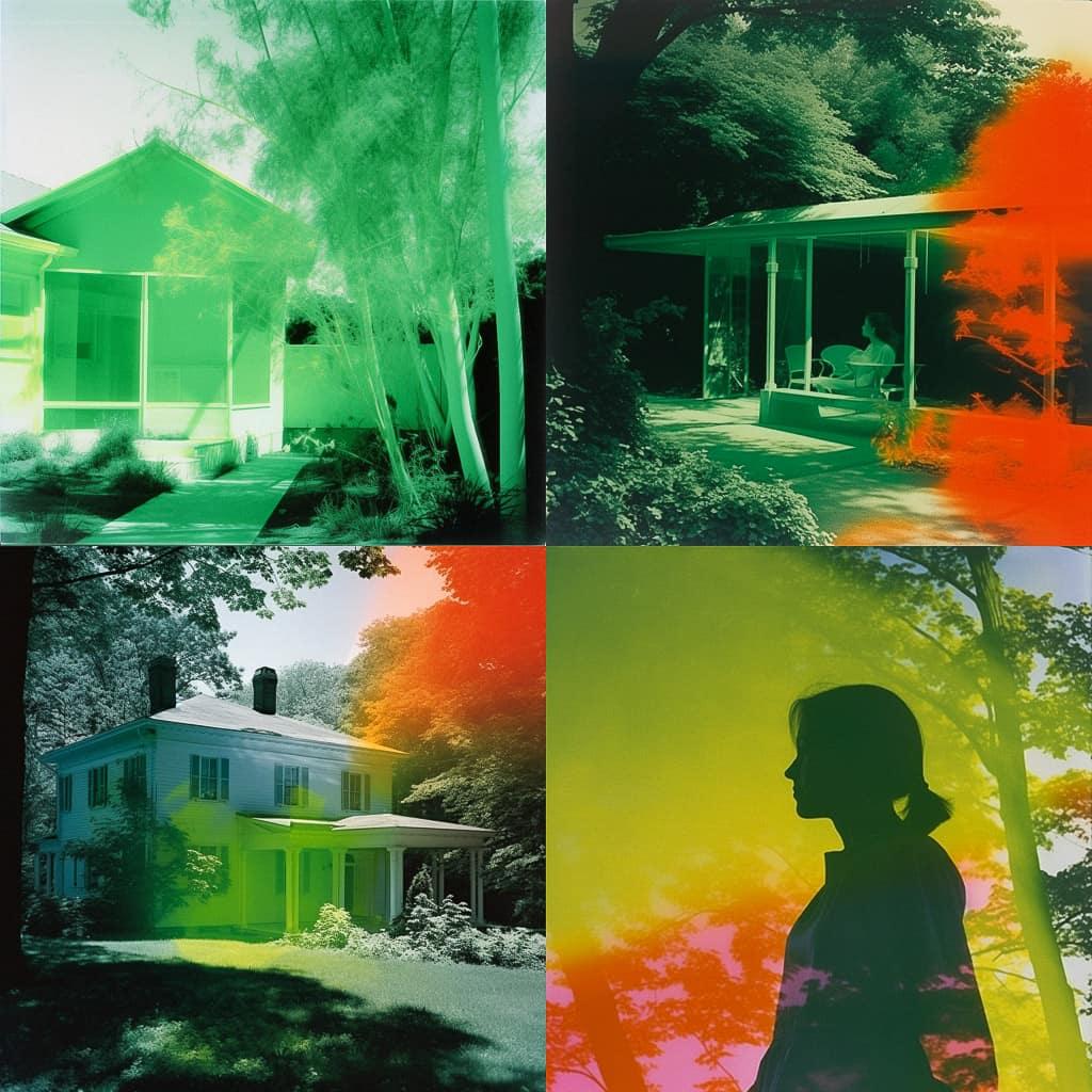 James Welling style, Midjourney V5, render 1 of 4