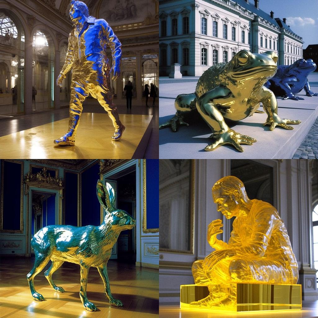 Jan Fabre style, Midjourney V5, render 1 of 4