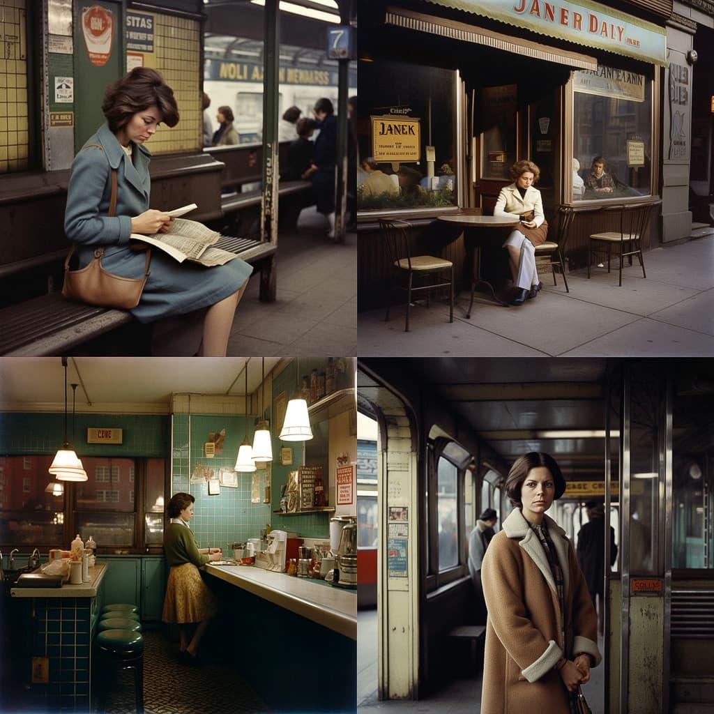 Janet Delaney style, Midjourney V5, render 1 of 4