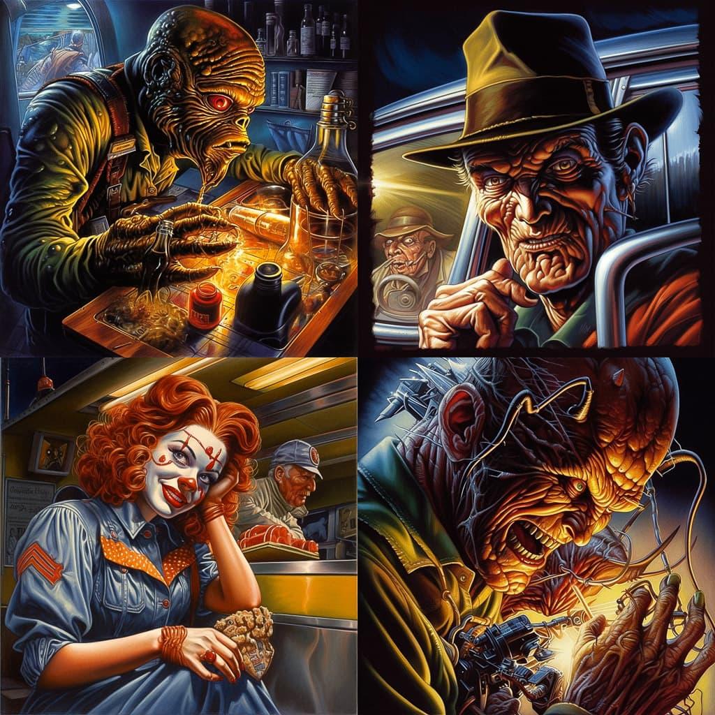 Jason Edmiston style, Midjourney V5, render 1 of 4