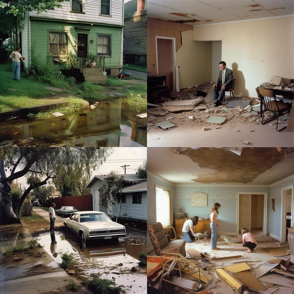 Jeff Wall style, Midjourney V5, render 1 of 4