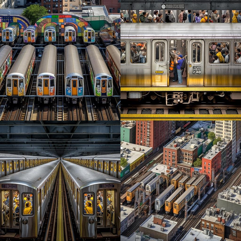 Jeffrey Milstein style, Midjourney V5, render 1 of 4
