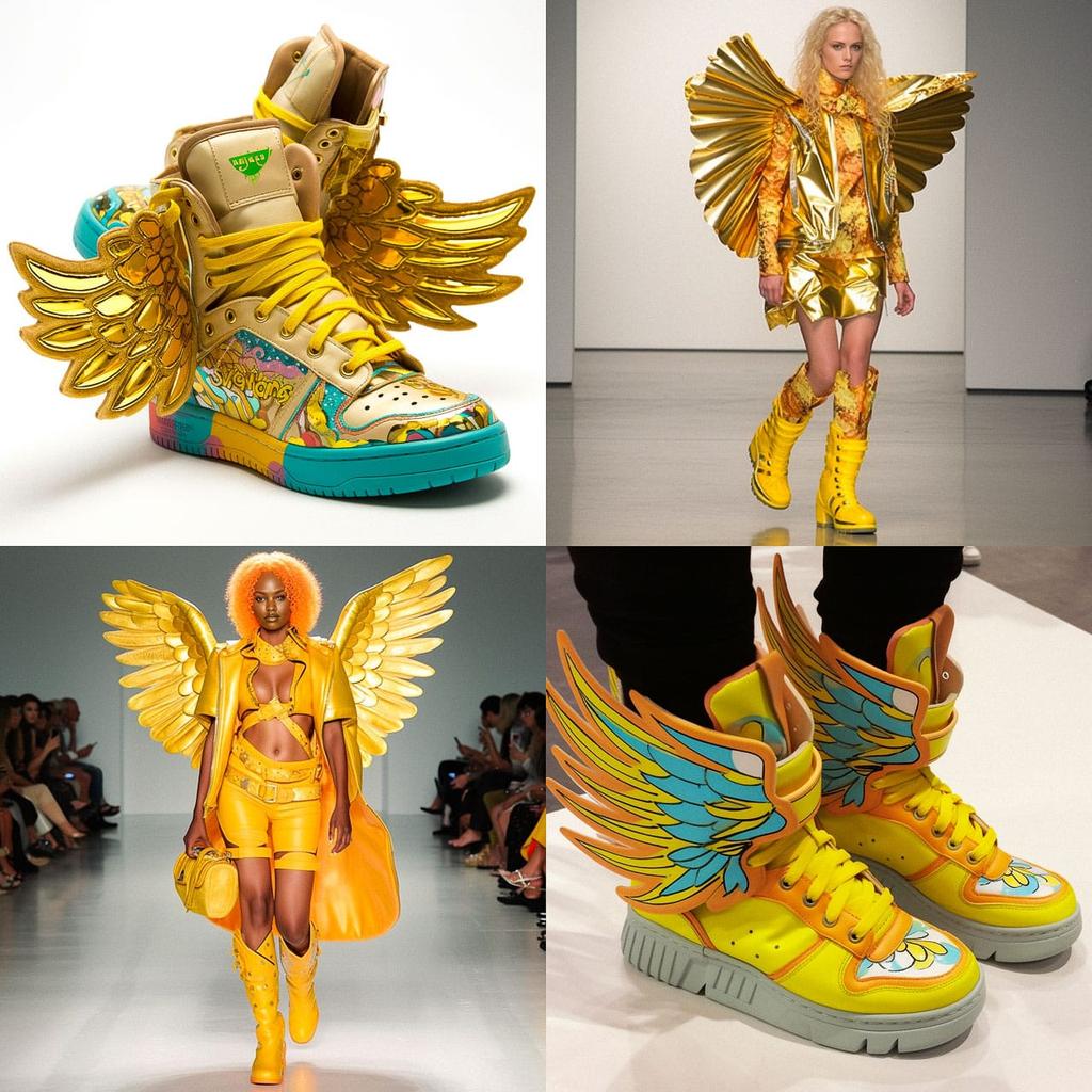 Jeremy Scott style, Midjourney V5, render 1 of 4