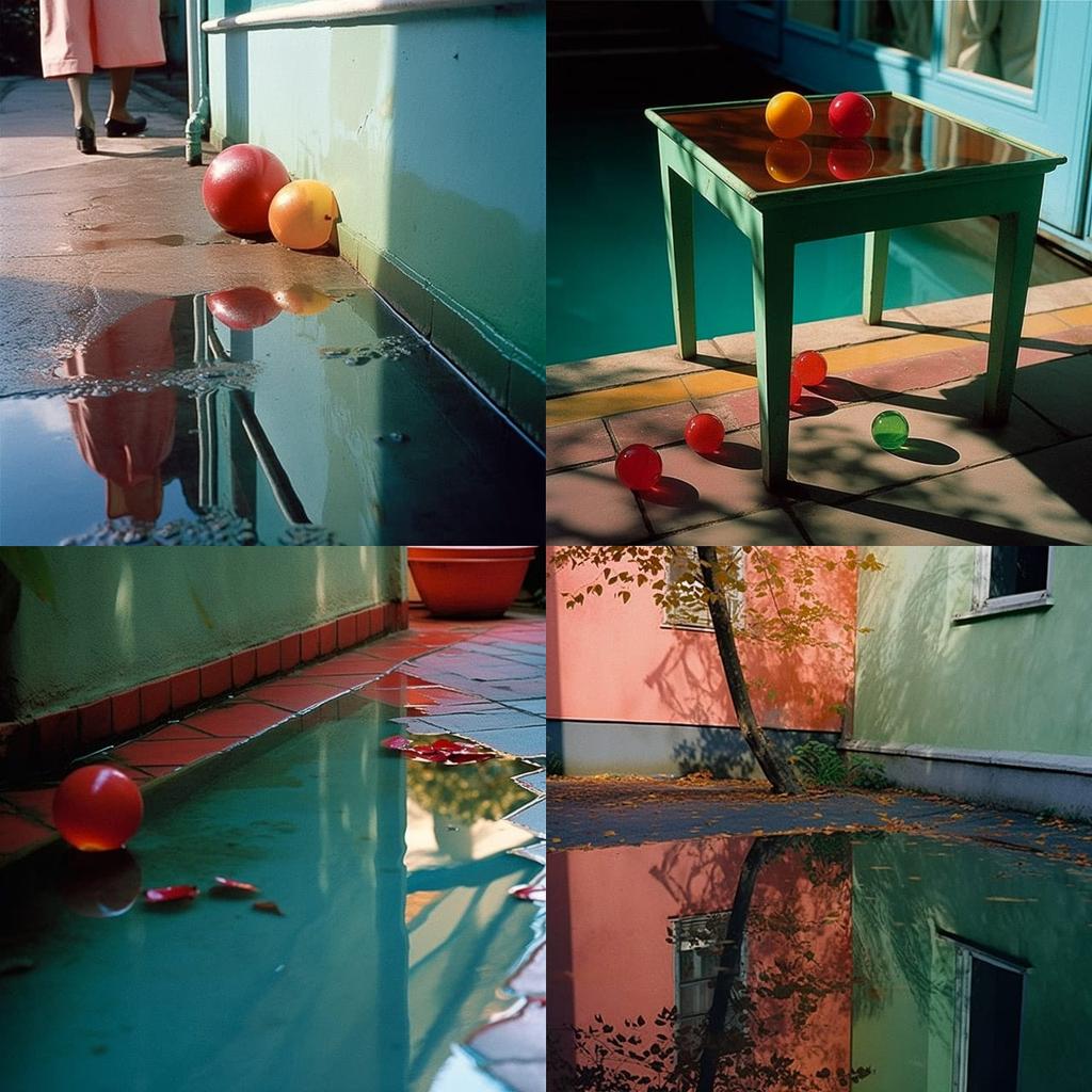 Jessica Backhaus style, Midjourney V5, render 1 of 4