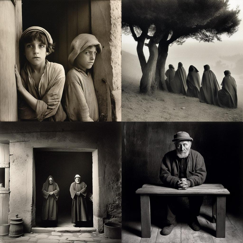 Joan Fontcuberta style, Midjourney V5, render 1 of 4