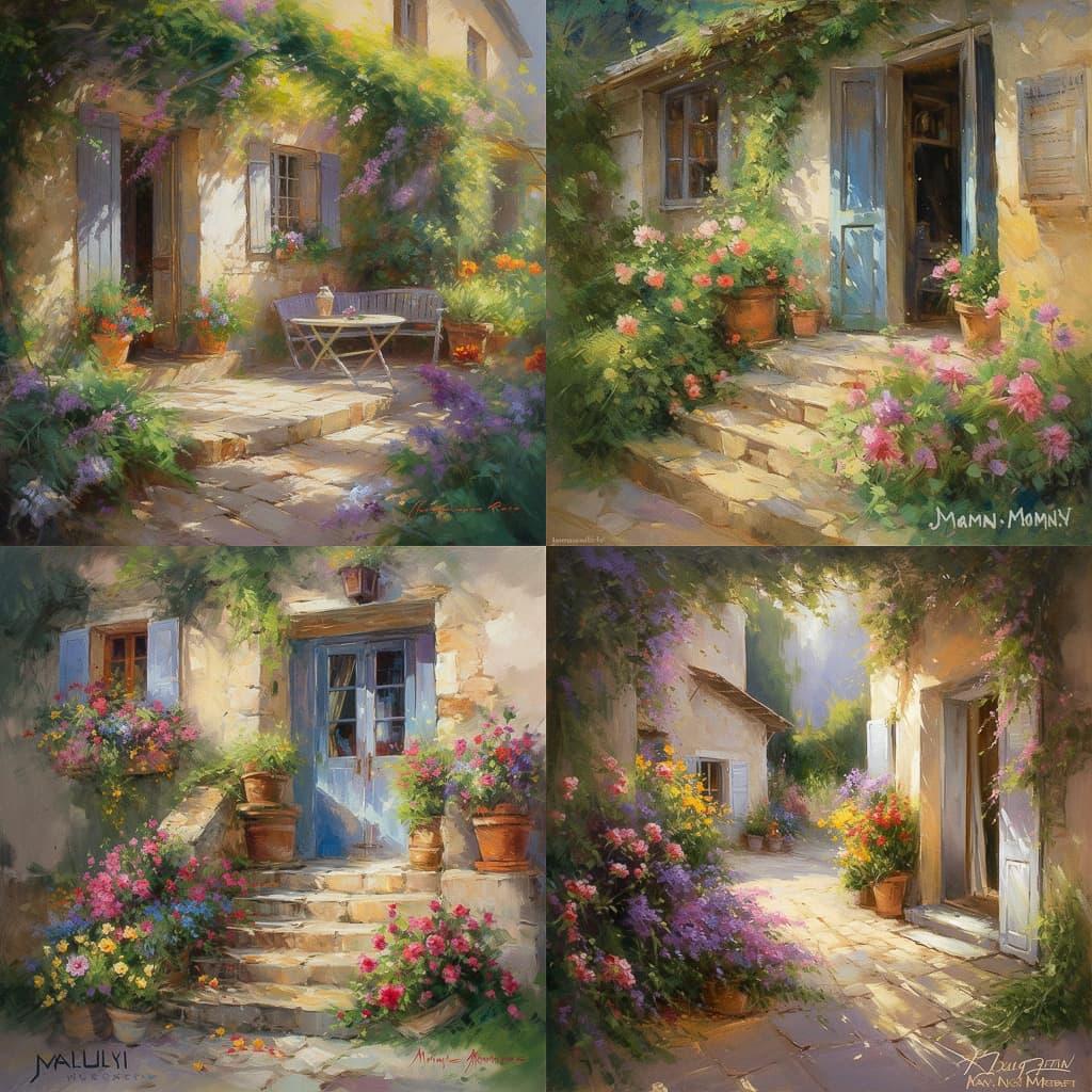 Johan Messely style, Midjourney V5, render 1 of 4
