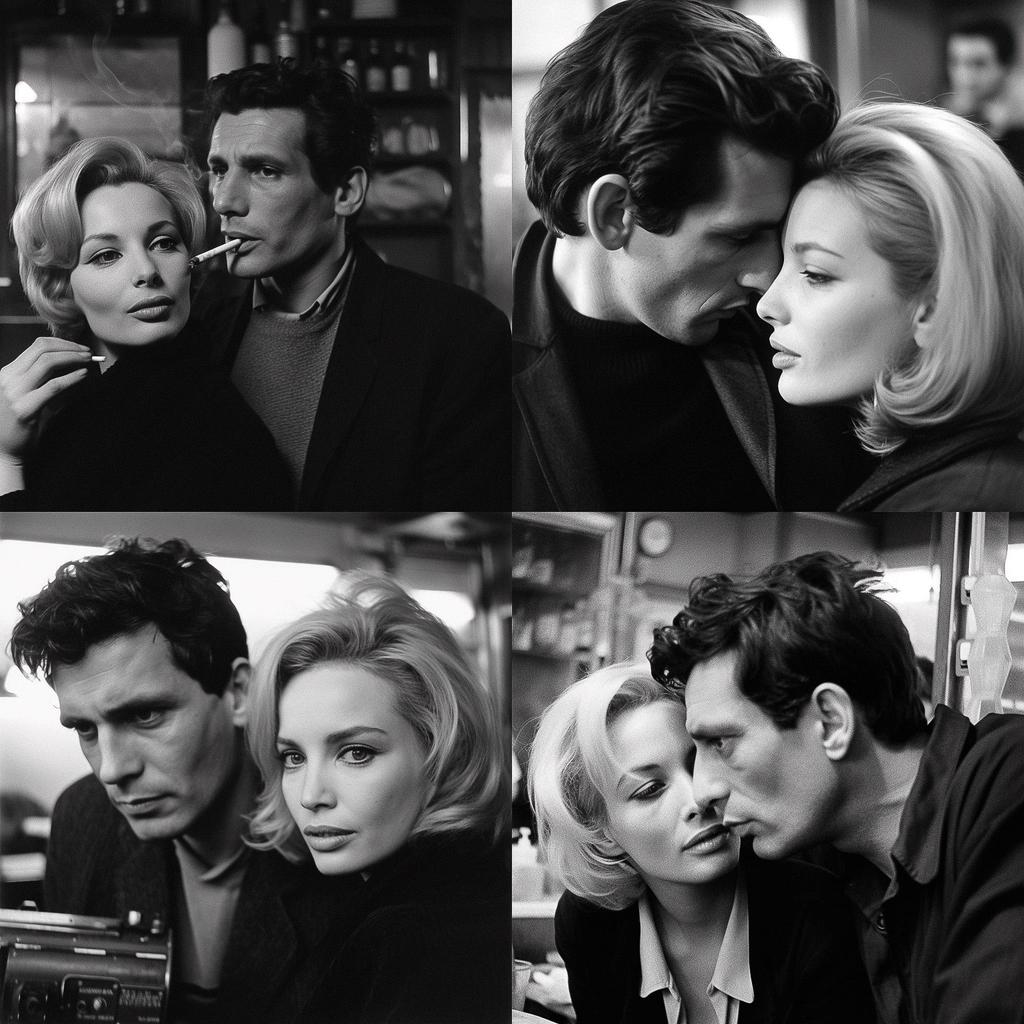 John Cassavetes style, Midjourney V5, render 1 of 4