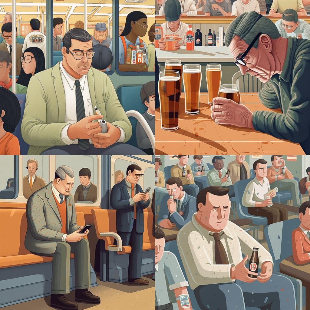 John Holcroft style, Midjourney V5, render 1 of 4