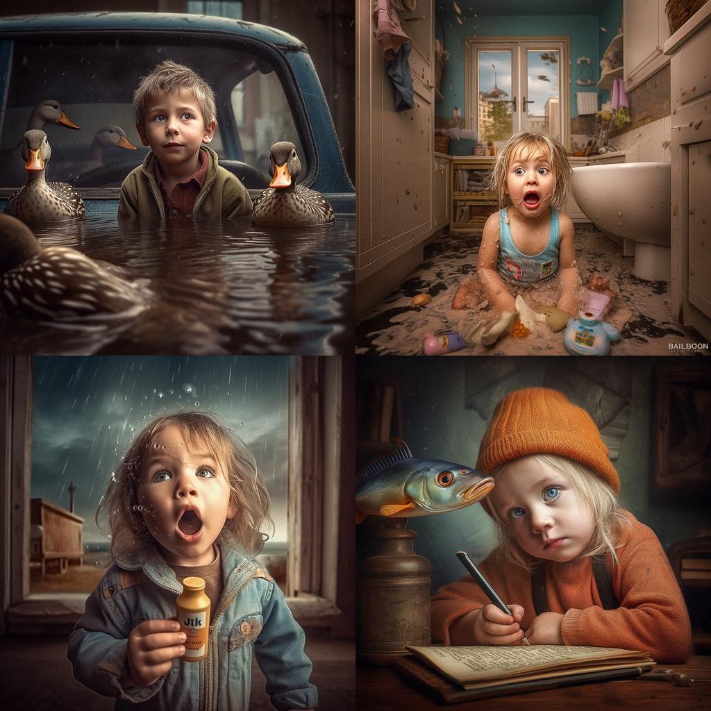 John Wilhelm style, Midjourney V5, render 1 of 4