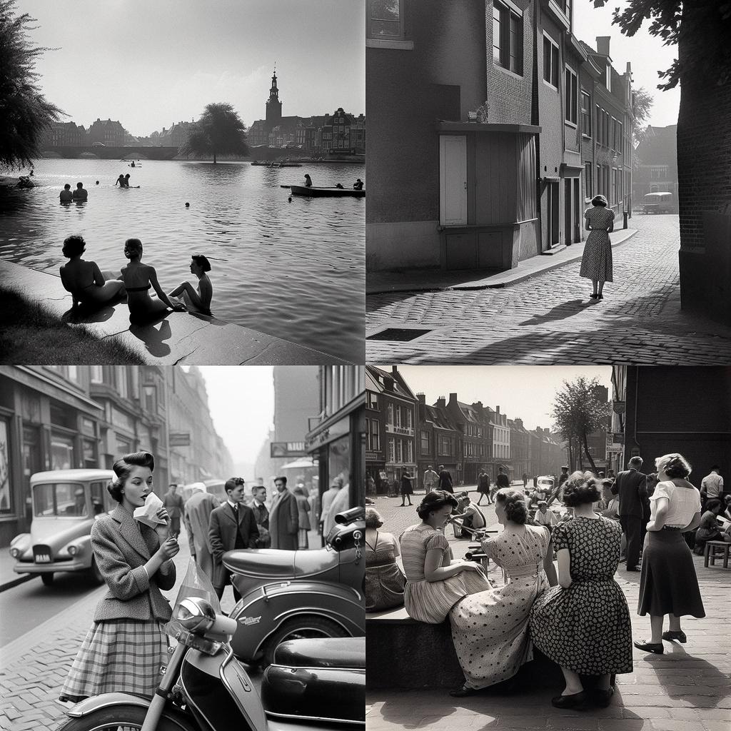 Kees Scherer style, Midjourney V5, render 1 of 4