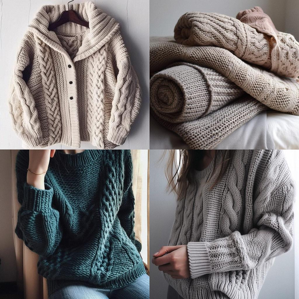 Knitted style, Midjourney V5, render 1 of 4
