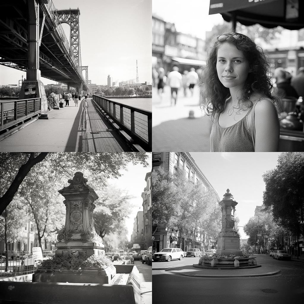 Kodak Tri-X 400 style, Midjourney V5, render 1 of 4
