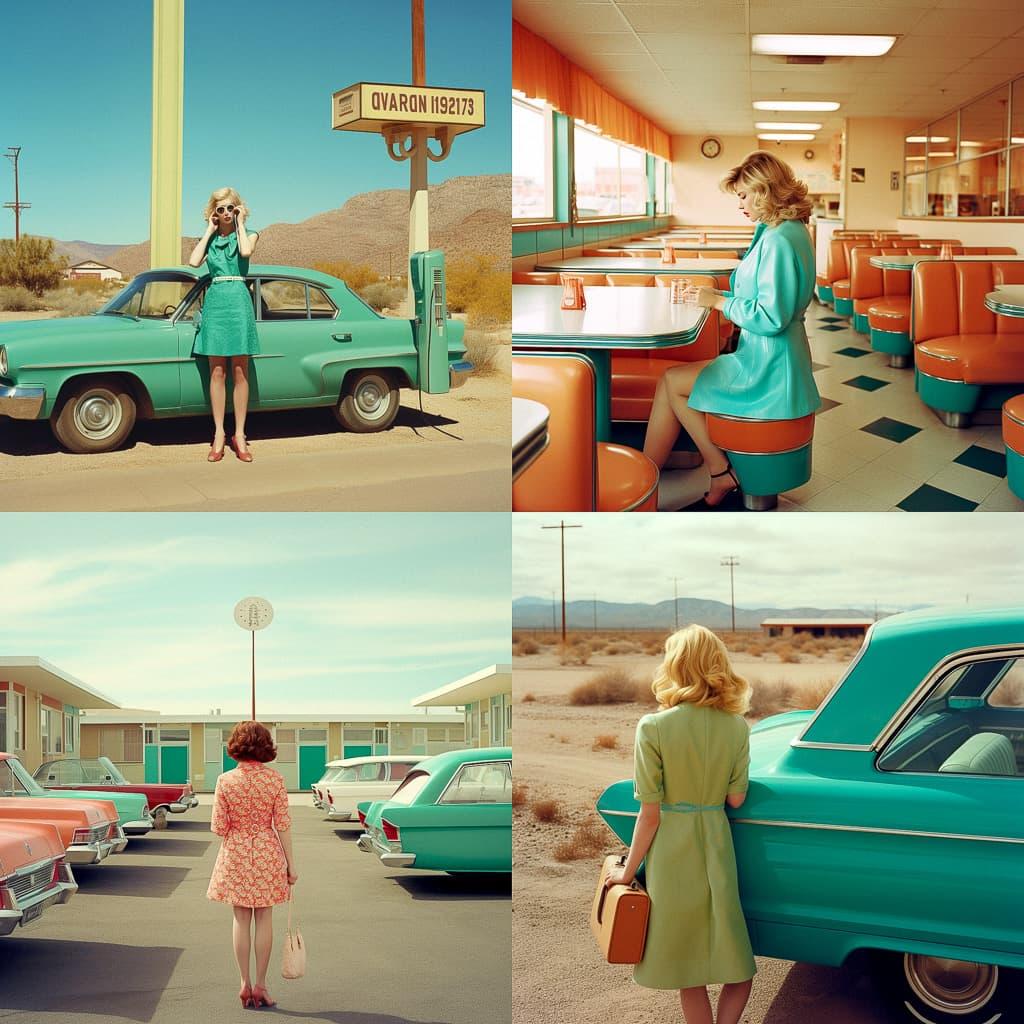 Kourtney Roy style, Midjourney V5, render 1 of 4