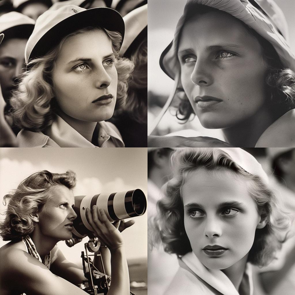 Leni Riefenstahl style, Midjourney V5, render 1 of 4