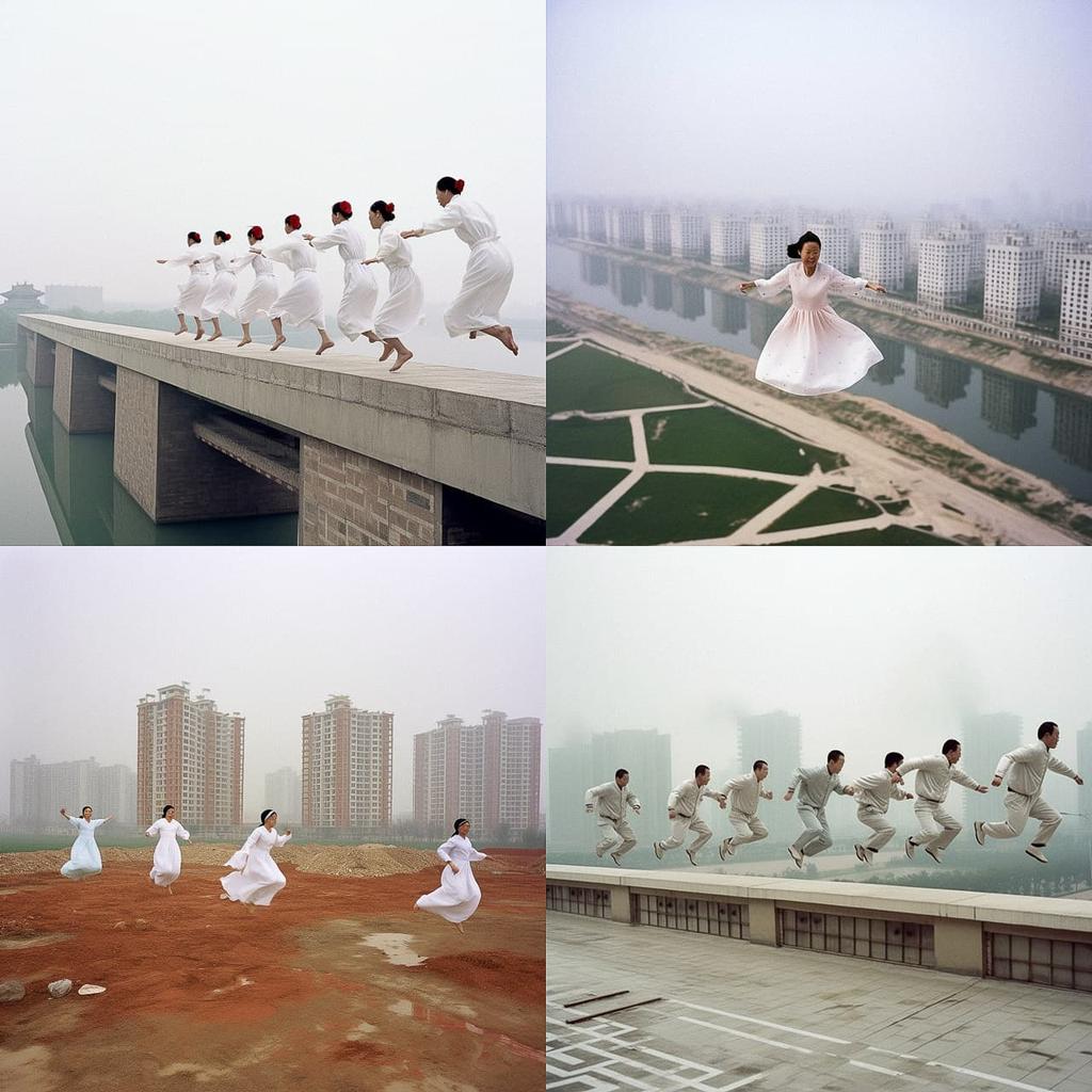 Li Wei style, Midjourney V5, render 1 of 4