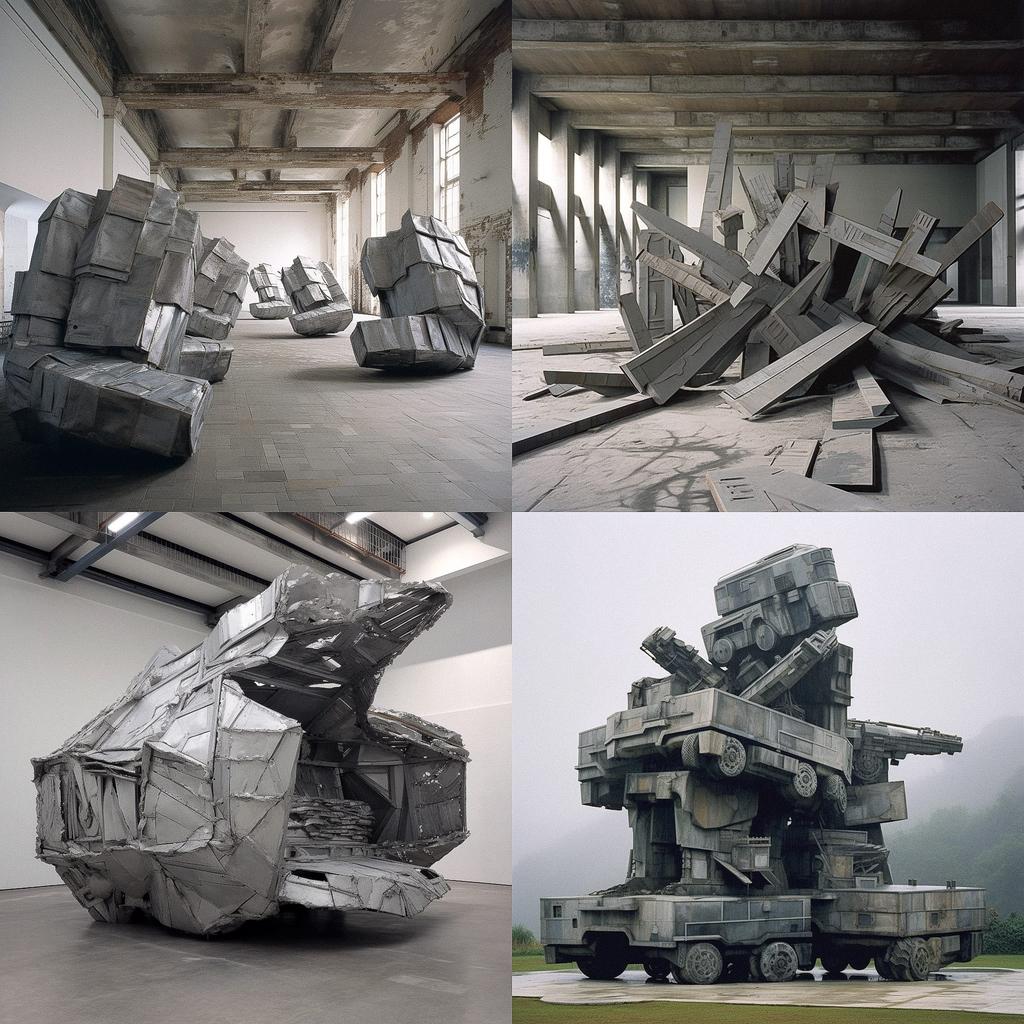 Liu Wei style, Midjourney V5, render 1 of 4