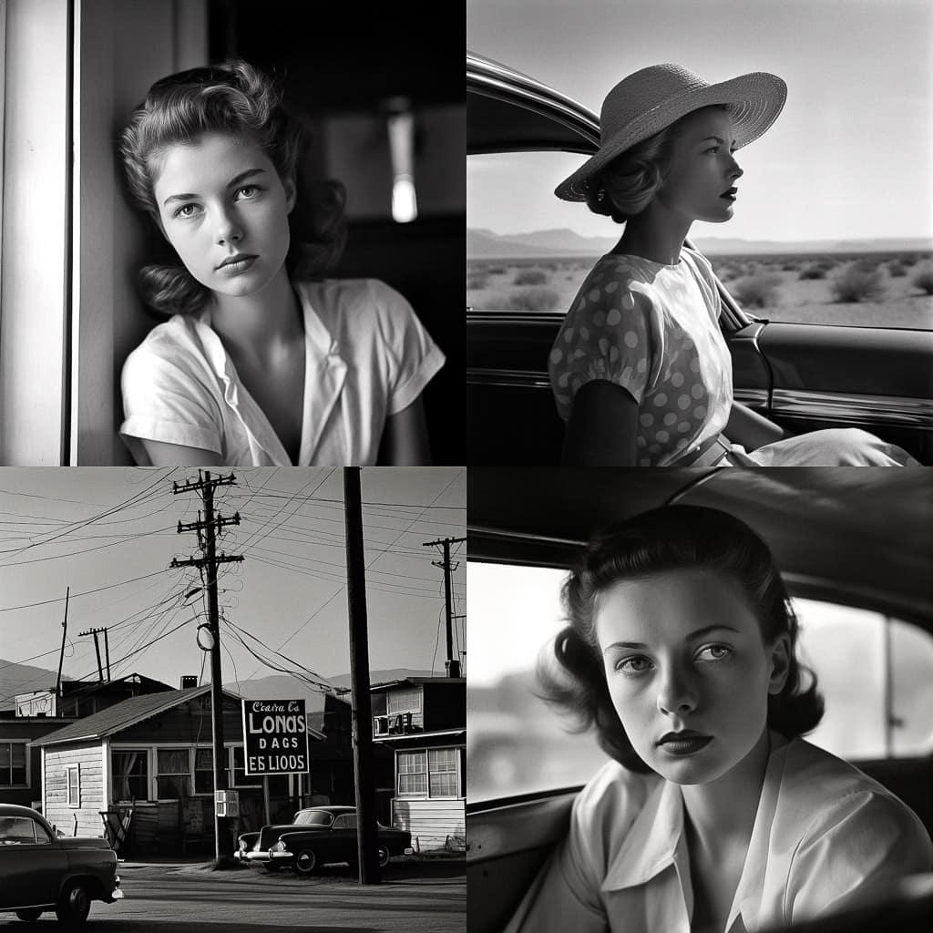 Loomis Dean style, Midjourney V5, render 1 of 4
