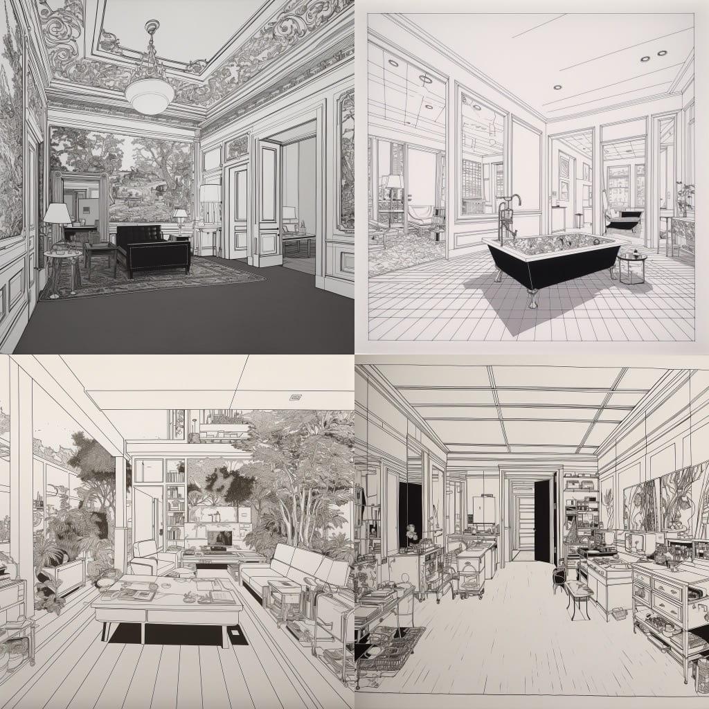 Louise Lawler style, Midjourney V5, render 1 of 4