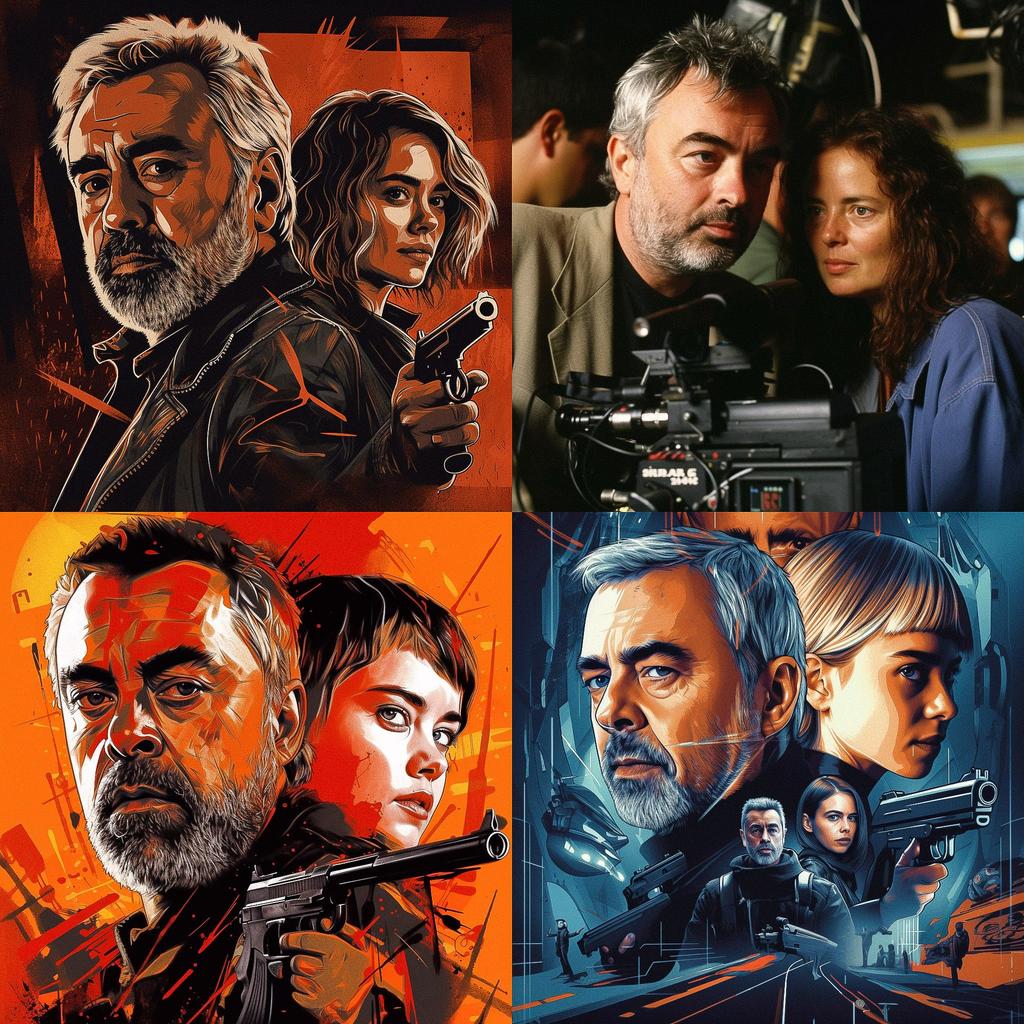 Luc Besson style, Midjourney V5, render 1 of 4