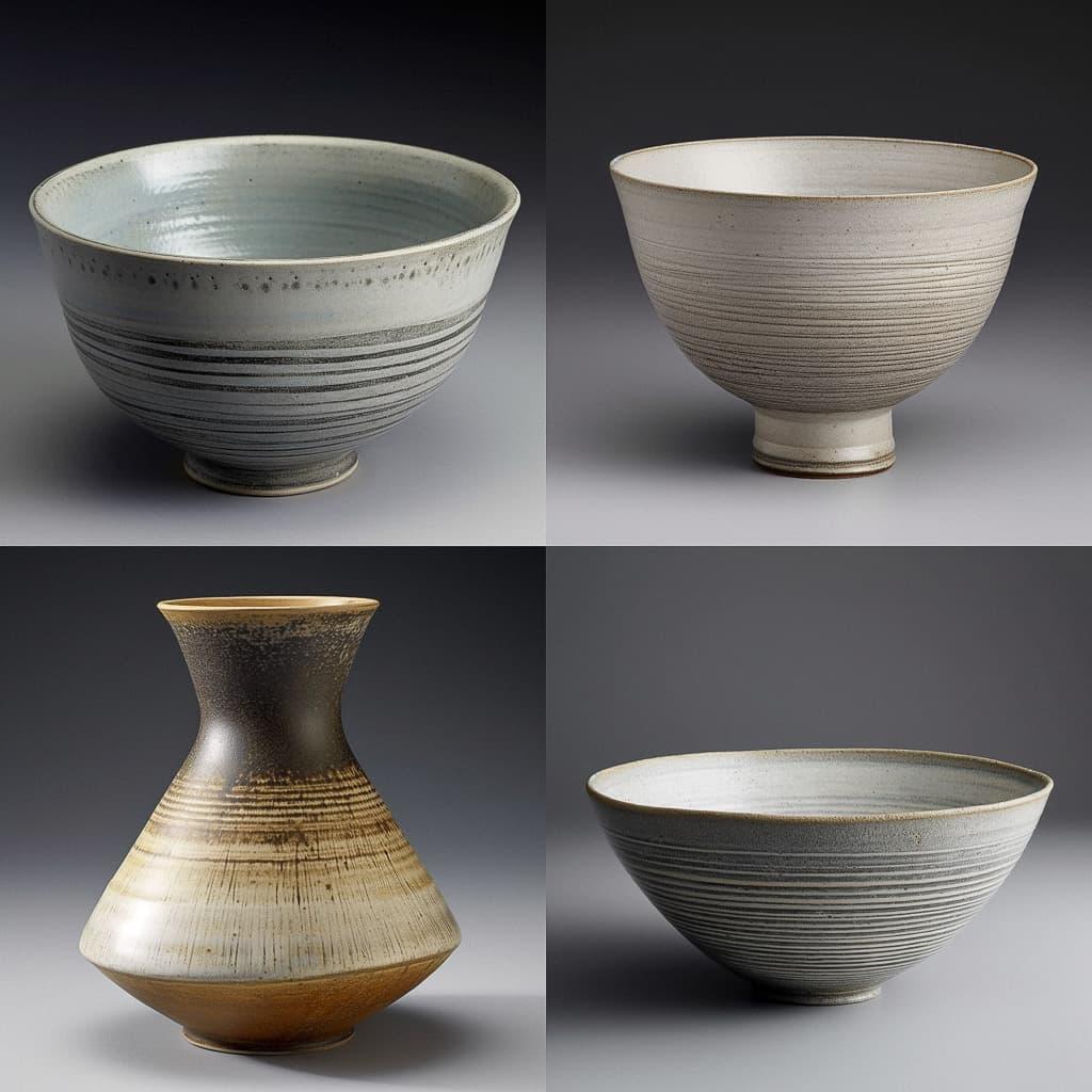 Lucie Rie style, Midjourney V5, render 1 of 4