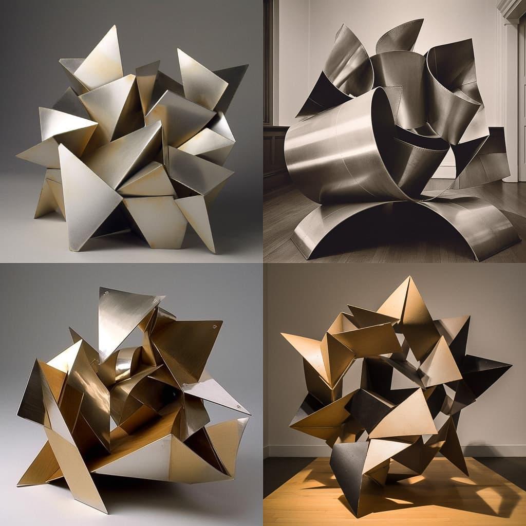 Lygia Clark style, Midjourney V5, render 1 of 4