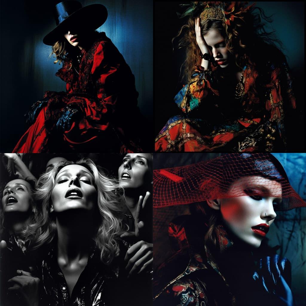 Mario Sorrenti style, Midjourney V5, render 1 of 4