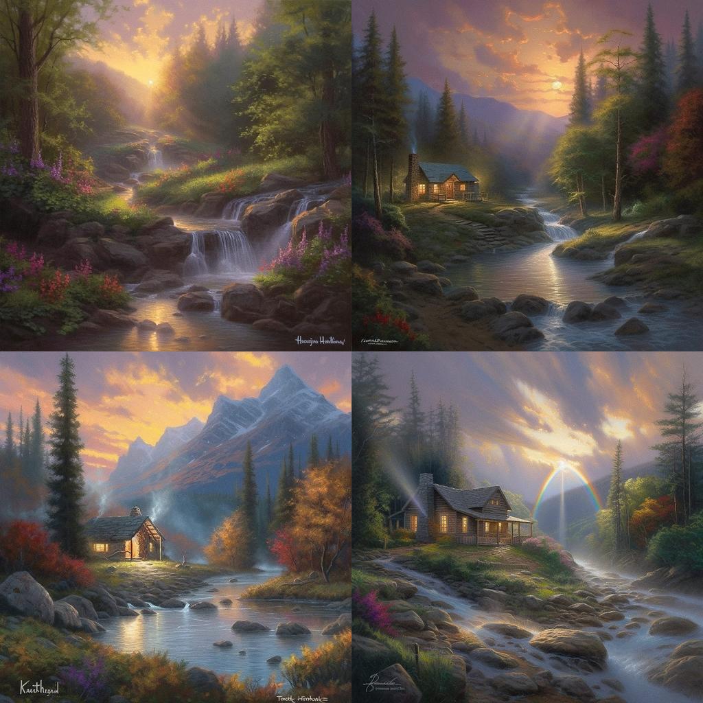 Mark Keathley style, Midjourney V5, render 1 of 4