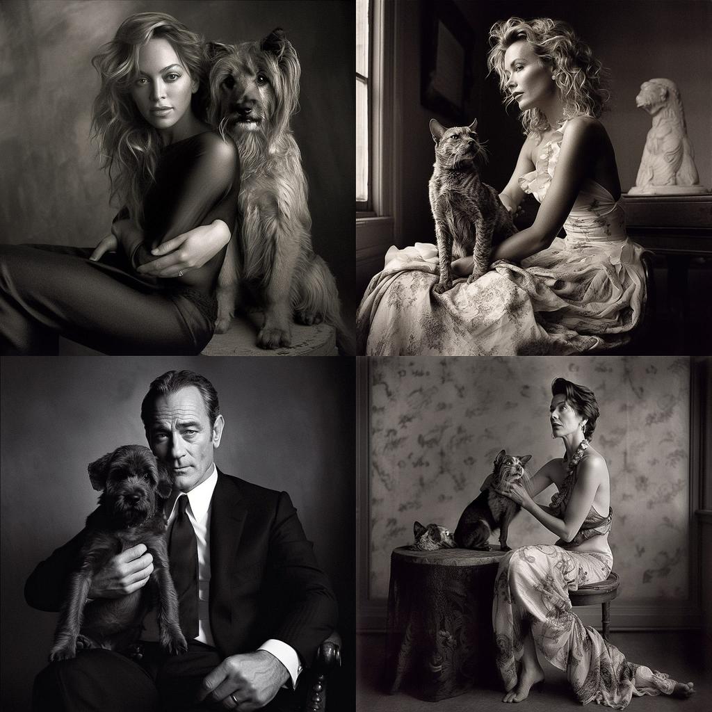 Mark Seliger style, Midjourney V5, render 1 of 4