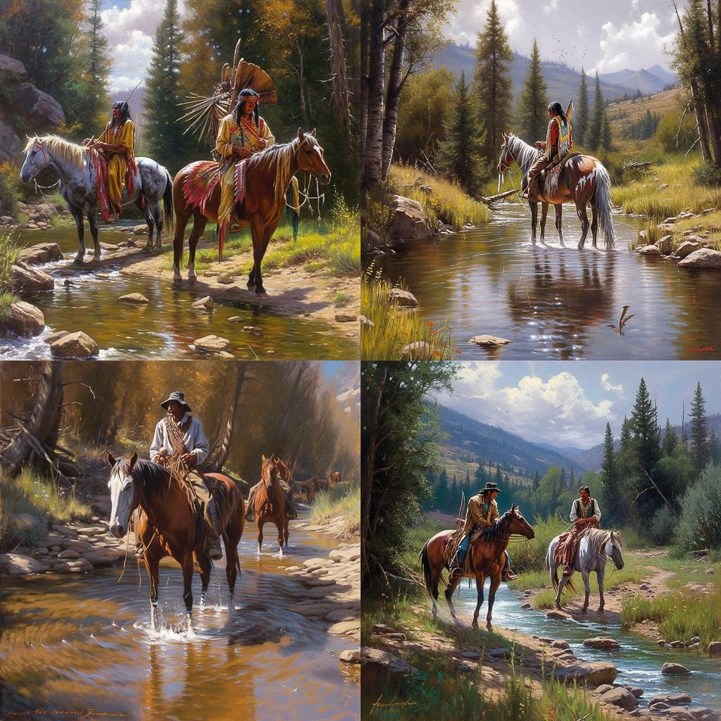 Martin Grelle style, Midjourney V5, render 1 of 4