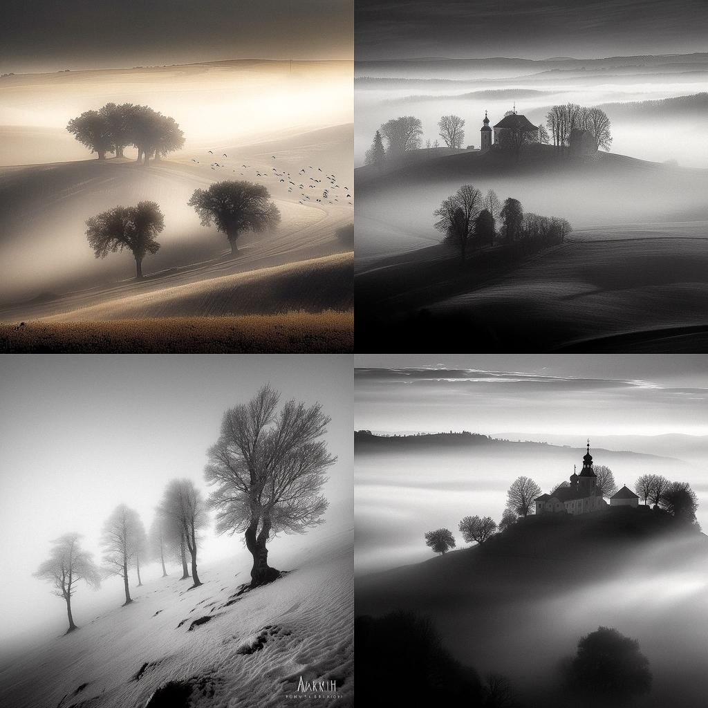 Martin Rak style, Midjourney V5, render 1 of 4