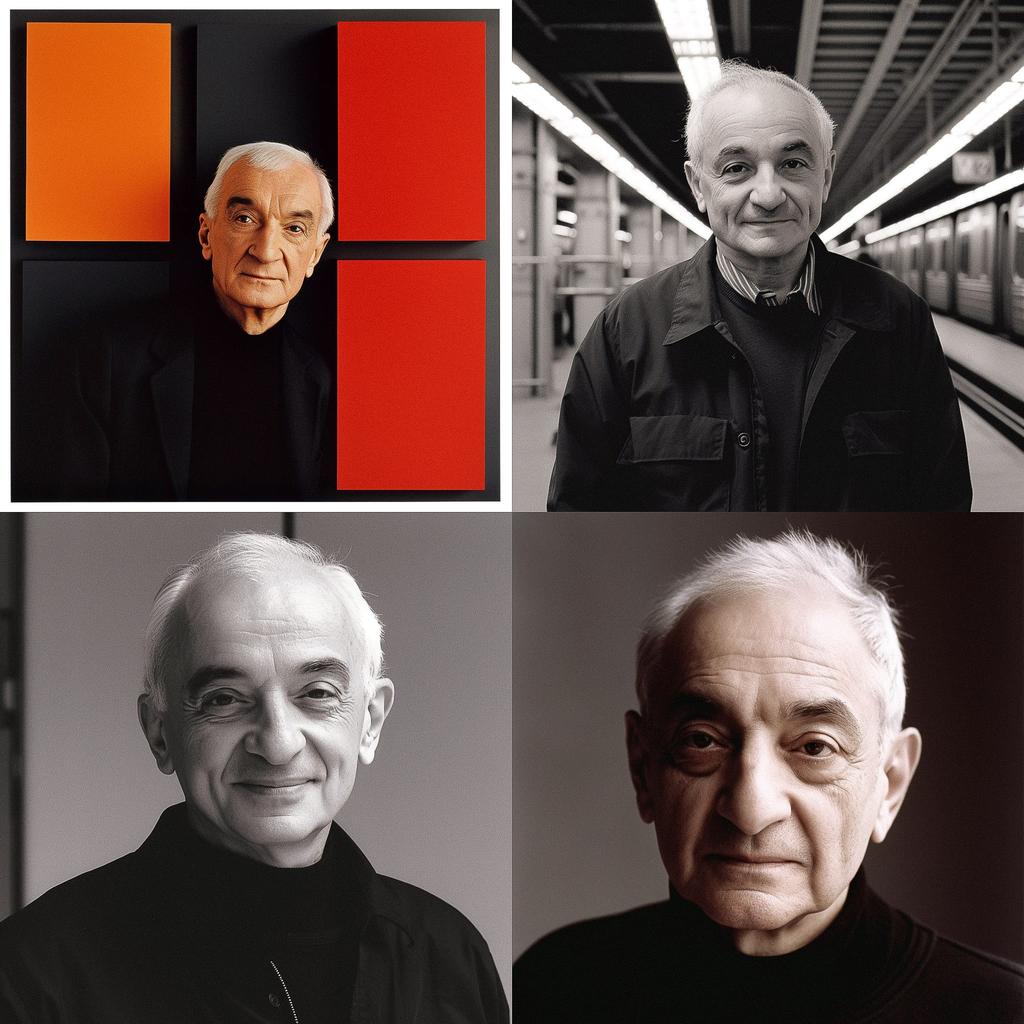 Massimo Vignelli style, Midjourney V5, render 1 of 4