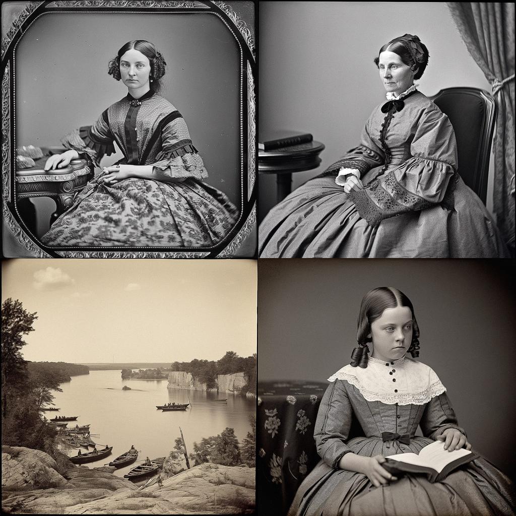 Mathew Brady style, Midjourney V5, render 1 of 4