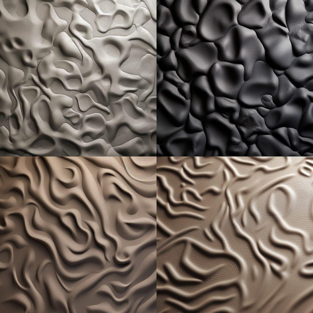 Matte texture style, Midjourney V5, render 1 of 4