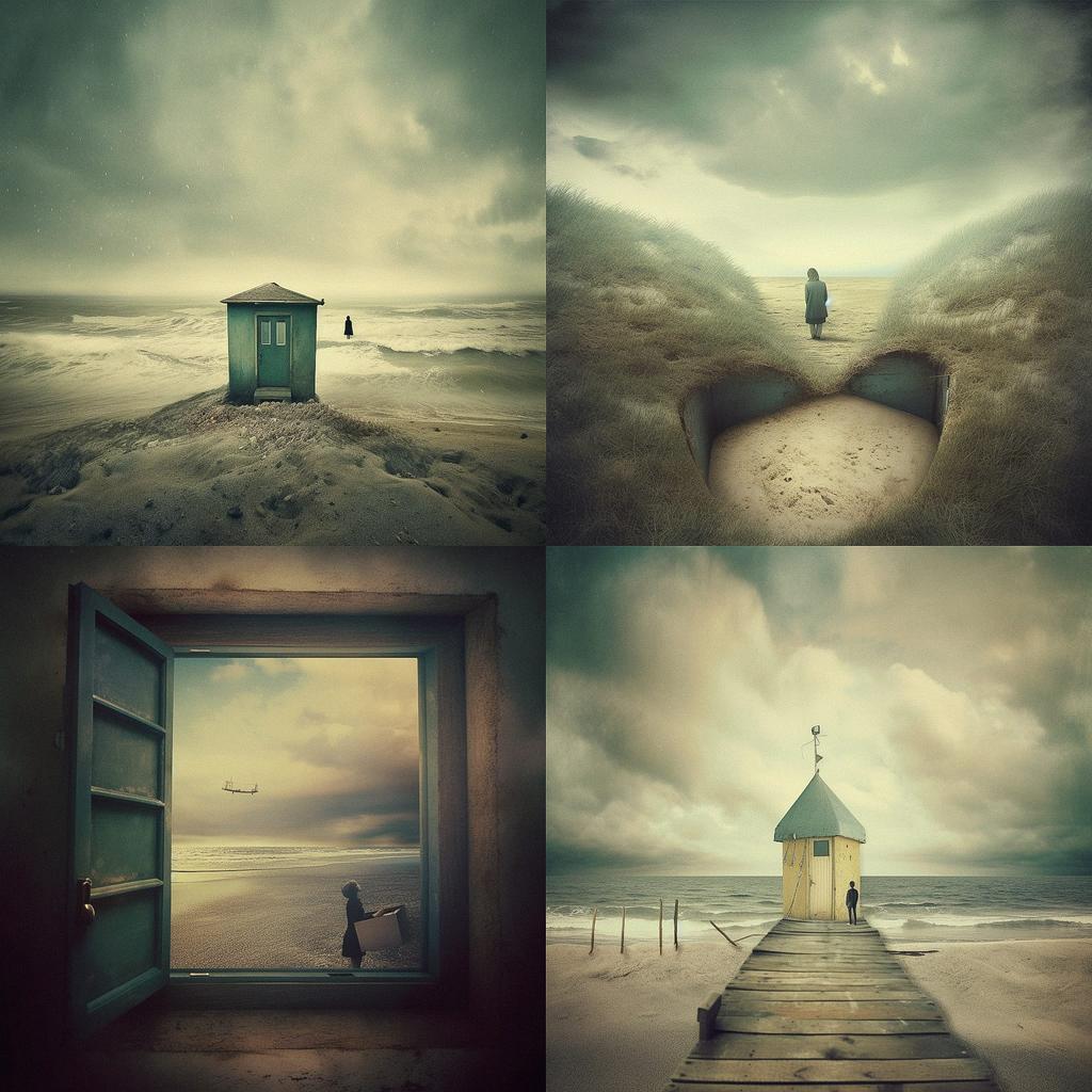 Michael Vincent Manalo style, Midjourney V5, render 1 of 4