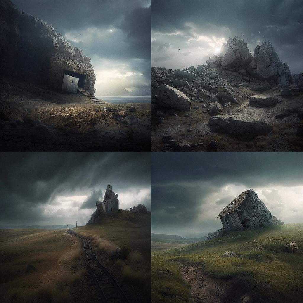 Michal Karcz style, Midjourney V5, render 1 of 4