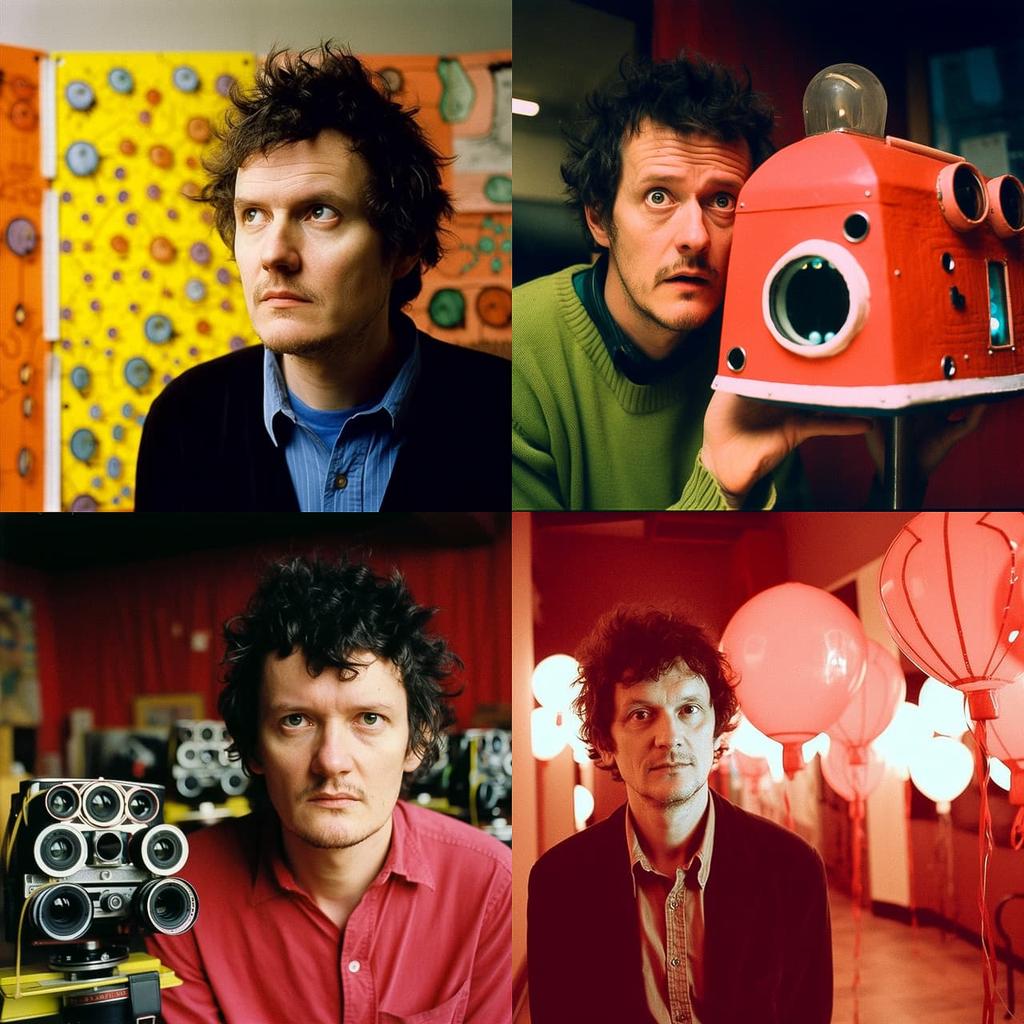 Michel Gondry style, Midjourney V5, render 1 of 4