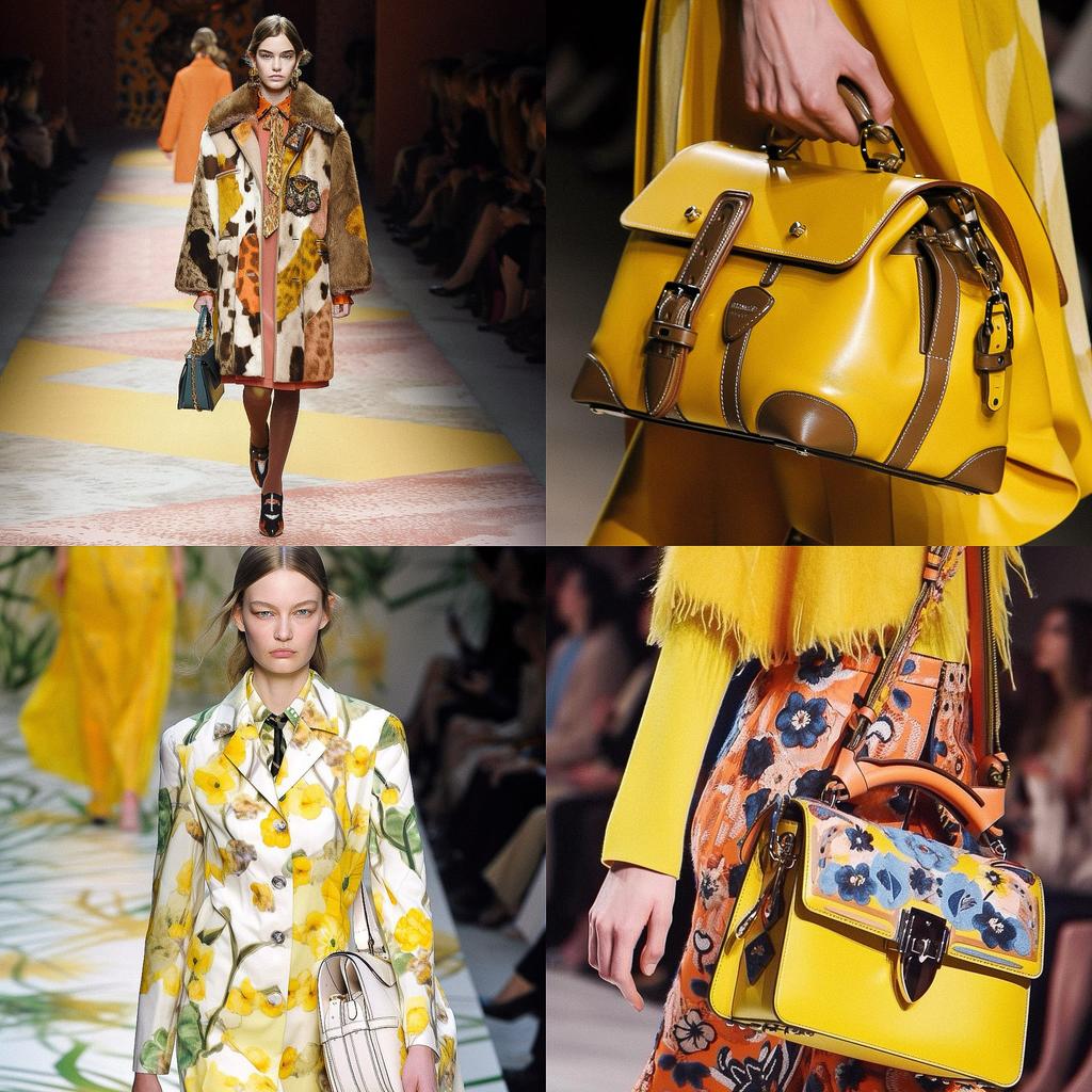 Miuccia Prada style, Midjourney V5, render 1 of 4