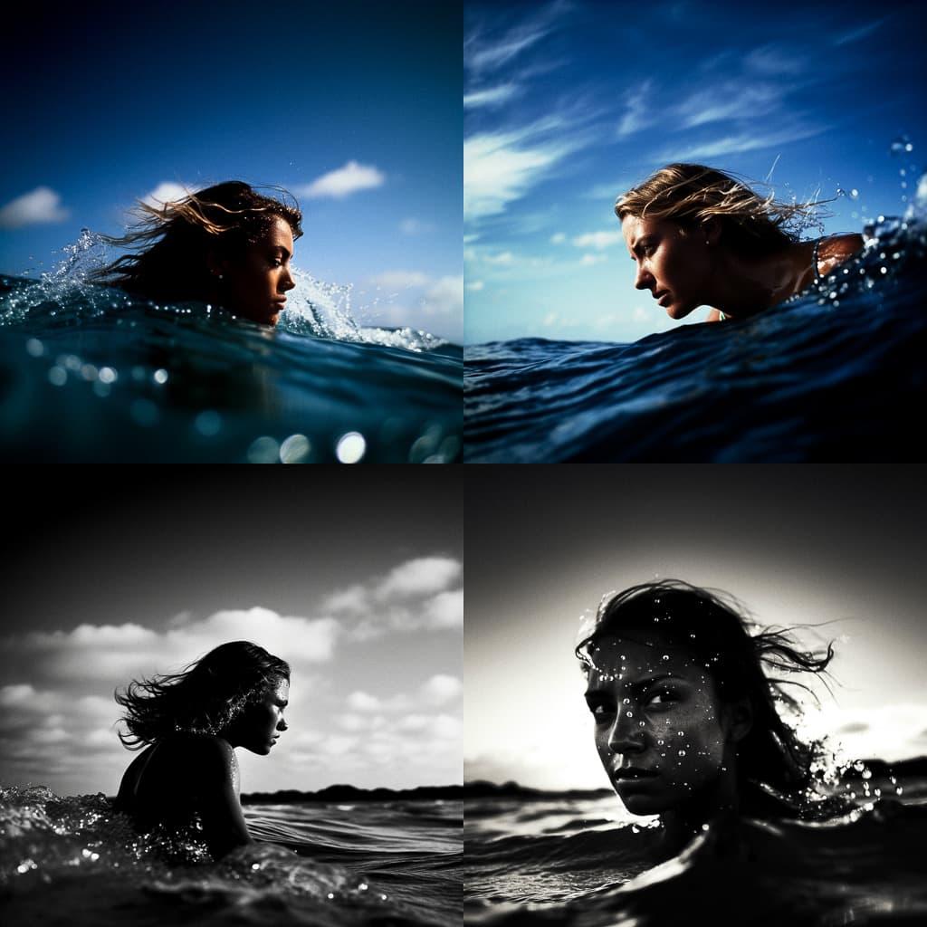 Morgan Maassen style, Midjourney V5, render 1 of 4